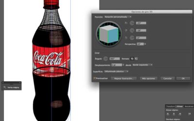 Tutorial 3D giro Illustrator